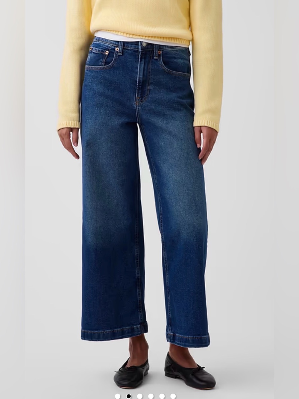 NWT Gap High Rise Stride Ankle Jeans